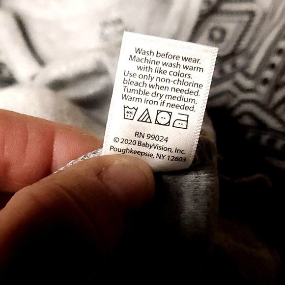 Yoga Sprout Infant Celestial 3 Piece Sleeping Gown 0-6 Months - Picture 5 of 5